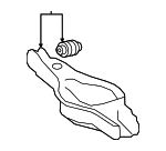 4873042060 - Suspension: Lower Control Arm for Lexus: NX250, NX350, NX350h, NX450h+ Image
