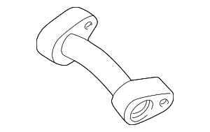 99657310700 - Cooling System: Return Pipe for Porsche Image