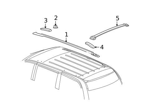 Luggage Carrier for 2019 Dodge Grand Caravan #0