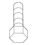 PAF909417 - : Strut Bar Bolt for Porsche: 911, Panamera Image