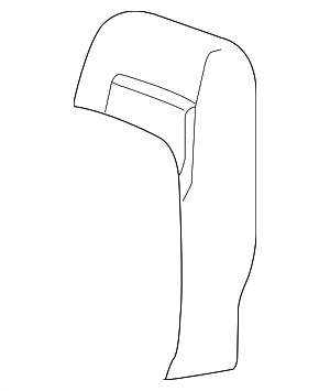 89043057 - Body: Seat Back Pad for GM Image