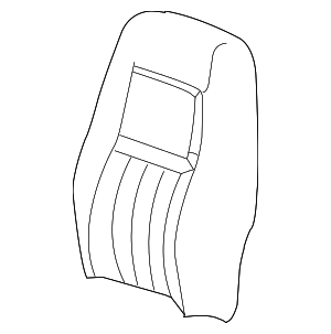 19149318 - Body: Seat Back Cover for GM Image