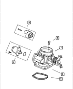 53013290AA - Fuel: Throttle Body for Mopar Image