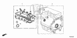 6110R44A00 - Engine: GASKET KIT, CYLINDER HEAD for Honda Image