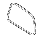 833525Z012 - : Weatherstrip for Nissan Image