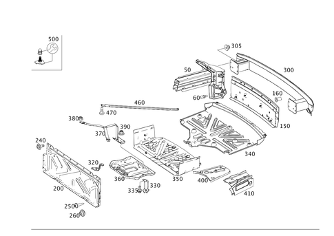 Rear End Floor for 2015 Mercedes-Benz SL65 AMG #0