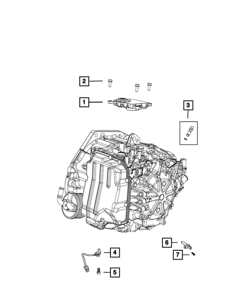 Case, Extension, Oil Pan, and Indicator (Dipstick) for 2015 Fiat 500 #1