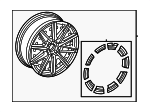 2064000300 - : Wheel for Mercedes-Benz Image