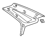 62470AC030E1 - : 2000-2004 Toyota Avalon - Upper Quarter Trim for Toyota: Avalon Image
