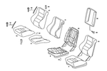 2019107630 - Front Seats: Seat Cushion for Mercedes-Benz Image