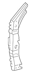 6110842050 - Body: Hinge Pillar Reinforced for Toyota: RAV4 Image