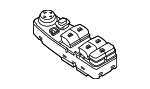 61319241955 - Body: Door Window Switch for BMW: 528i, 528i xDrive, 530i, 530i xDrive, 535d, 535d xDrive, 535i, 535i GT, 535i GT xDrive, 535i xDrive, 540d xDrive, 540i, 540i xDrive, 550i, 550i GT, 550i GT xDrive, 550i xDrive, 640i Gran Coupe, 640i xDrive Gran Coupe, 640i xDrive Gran Turismo, 650i, 650i Gran Coupe, 650i xDrive, 650i xDrive Gran Coupe, ActiveHybrid 5, ActiveHybrid 7, Alpina B6 xDrive Gran Coupe, M5, M6 Gran Coupe, X3 Image