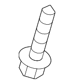 1244105167K - Body: Side Retainer Screw for Hyundai Image