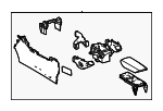 5881048620C2 - : Console Base for Toyota: Venza Image