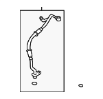 LR158661 - Engine: Oil Feed Tube for Land-Rover Image