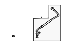 LR158659 - Engine: Oil Feed Tube for Land-Rover Image