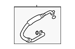 977632M600 - HVAC: Suction Hose for Hyundai: Genesis Coupe Image