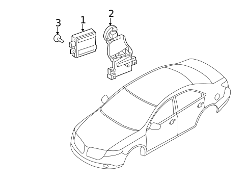 Lane Departure Warning for 2010 Lincoln MKZ #0