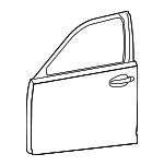 6700250111 - Body: Door Shell for Lexus: LS460, LS600h Image
