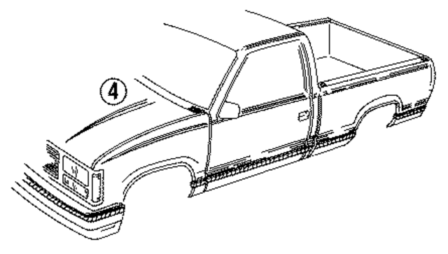 15622670 - Body: Stripe Tape for GM Image