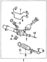 6819455 - : Inner Tie Rod for Volvo Image
