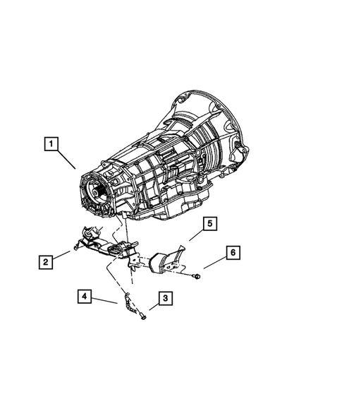Engine Mounting for 2006 Jeep Grand Cherokee #5