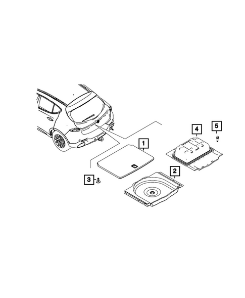 Carpets, Floor Mats, Load Floor, and Silencers for 2025 Dodge Hornet #2
