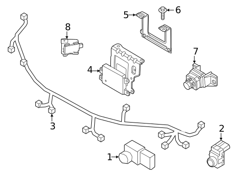 Electrical Components for 2023 Genesis G90 #1