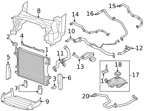 Hoses & Pipes for 2015 Jaguar XF #0