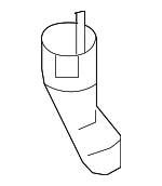 86656AG000 - Body: Washer Reservoir Holder for Subaru Image