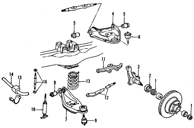 G0060043 - Suspension: Shock Absorber for Mopar Image