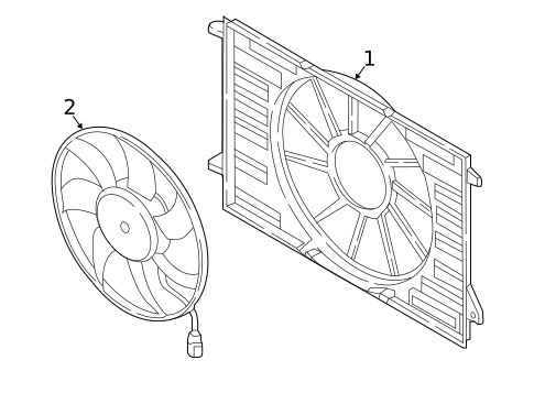 Cooling Fan for 2025 Audi A4 allroad #0