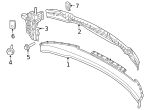 ML3Z17626CA - : Radiator Support Air Deflector for Ford Image