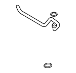 99110672400 - Cooling System: Front Hose for Porsche Image