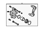 4775002140 - Brakes: Caliper for Toyota: Corolla, Matrix Image