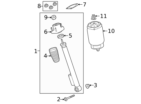Shocks & Components for 2019 Land Rover Range Rover Sport #0