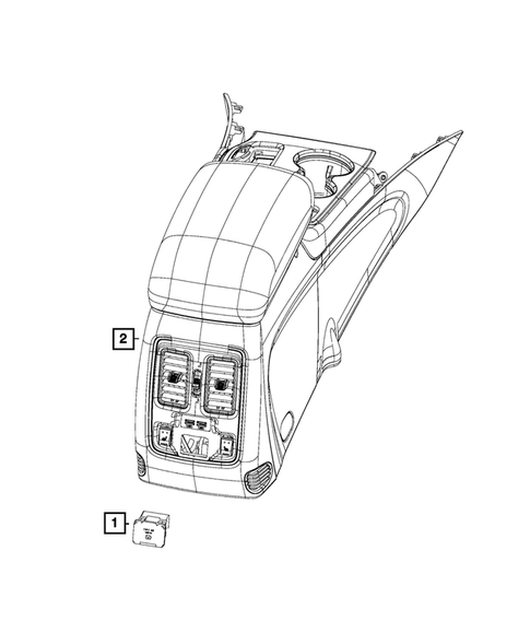 Power Distribution Center, Fuse Block, Junction Block, Relays and Fuses for 2019 Jeep Grand Cherokee #4