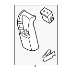 84640BE100YPK - Body: Rear Cover for Hyundai Image