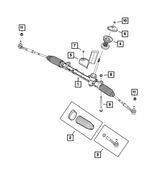 68440380AA - : Outer Tie Rod End, Right for Mopar Image