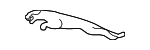 C2P22267 - Body: Emblem for Jaguar Image