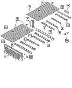 68141709AA - Body Sheet Metal Except Doors: Rear Box Crossmember for Mopar Image