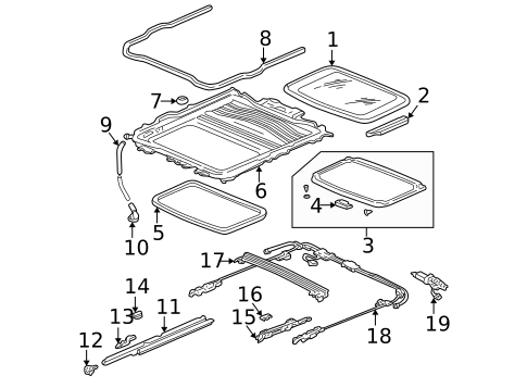 Sunroof for 2000 Honda Civic #0