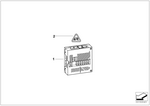 12527510638 - Engine Electrical System: Integrated Supply Module for BMW Image
