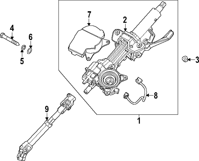 56370K5000 - : Power Steering Assist Motor for Hyundai Image