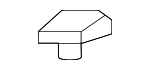 TS38881N102 - Body: Anchor Cover Cap for Mazda Image