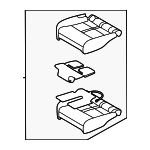 KEWS8826Y39 - Body: Cushion Assembly for Mazda: CX-90 Image