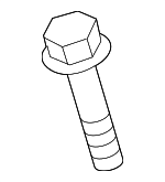 6510736AA - Engine: Damper Bolt for Fiat: 500 Image