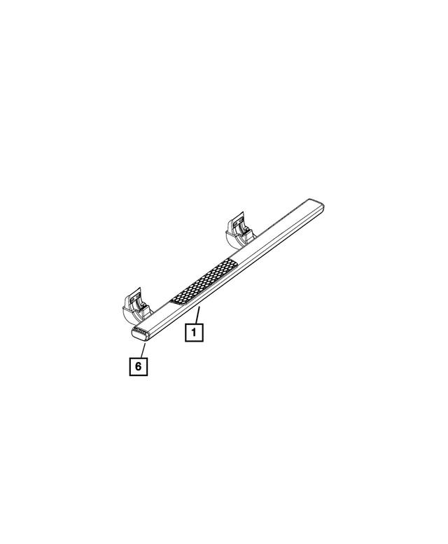 « 52122364AA – Exterior Ornamentation : Dispositif De Réglage Du Siège Cap Extr pour Mopar Image »