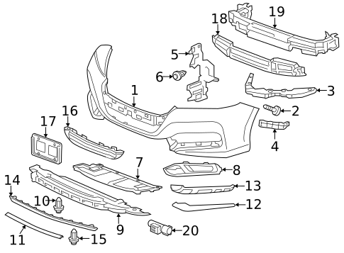 Automatic Temperature Controls for 2014 Honda Accord #1