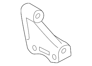 CVB3 - Front Drive Axle: Motorcraft™ Cv Axle Shaft Carrier Bearing Bracket for Ford Image